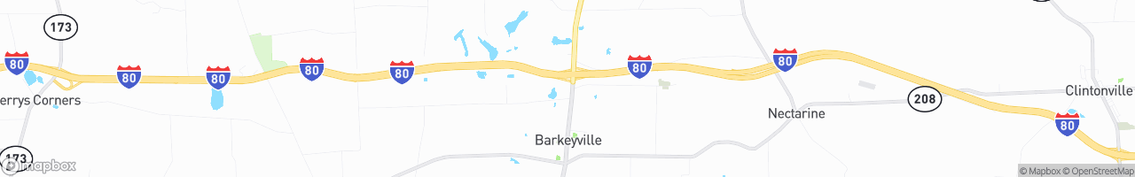 TA Barkeyville - map