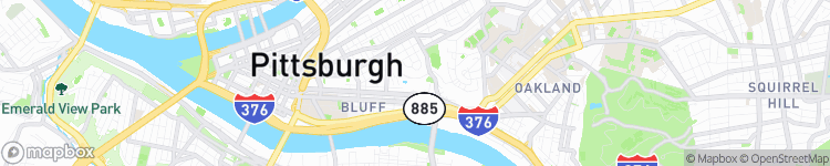 Pittsburgh - map