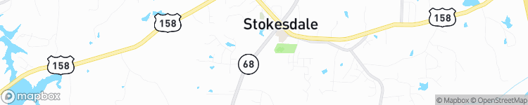 Stokesdale - map