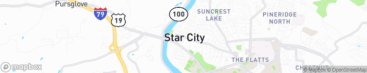 Star City - map