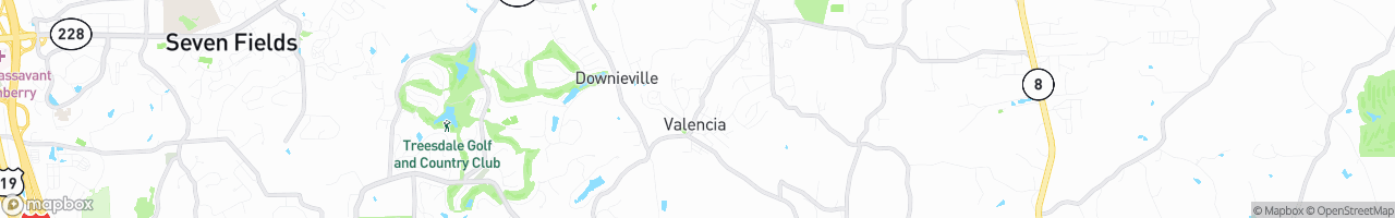 Valencia - map