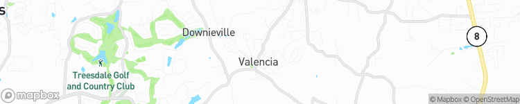 Valencia - map