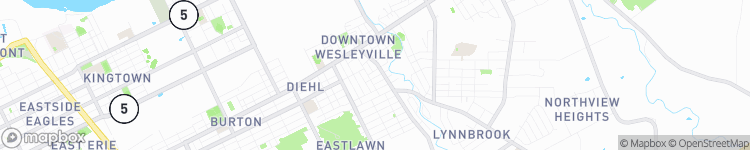 Wesleyville - map
