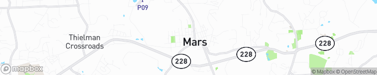 Mars - map