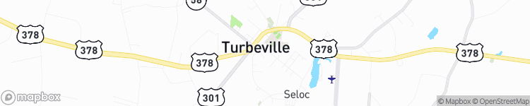 Turbeville - map