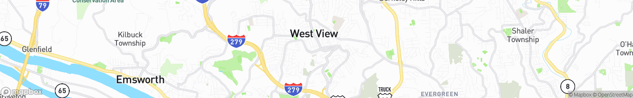 West View - map