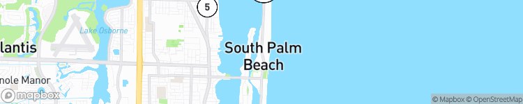 South Palm Beach - map