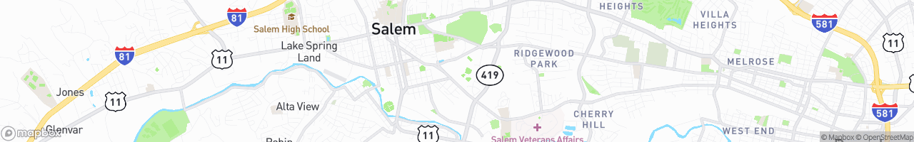 Salem Civic Center - map
