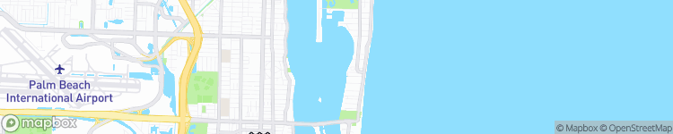 Palm Beach - map