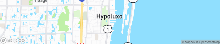Hypoluxo - map
