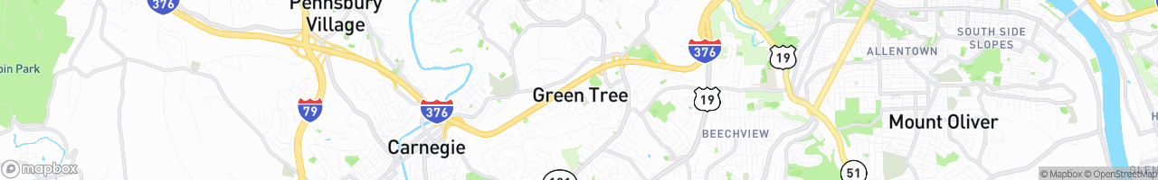 Green Tree - map
