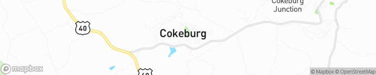 Cokeburg - map