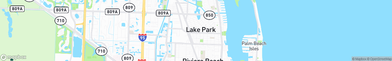 Lake Park - map