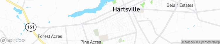 Hartsville - map