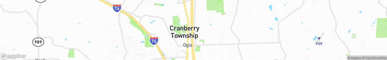 Weigh Station Cranberry Township NB - map