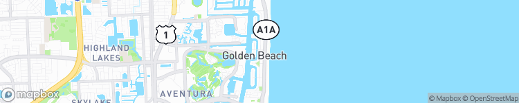 Golden Beach - map