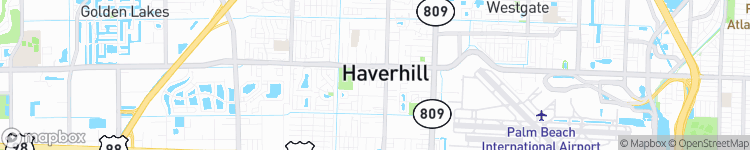 Haverhill - map