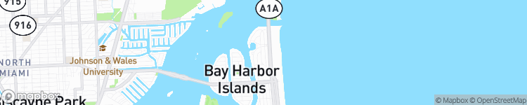 Bal Harbour - map