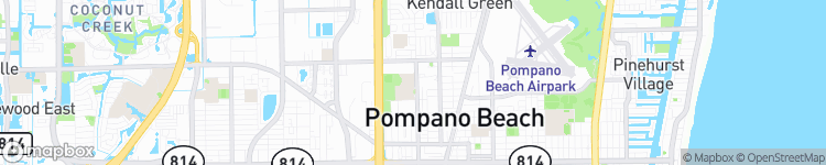 Pompano Beach - map