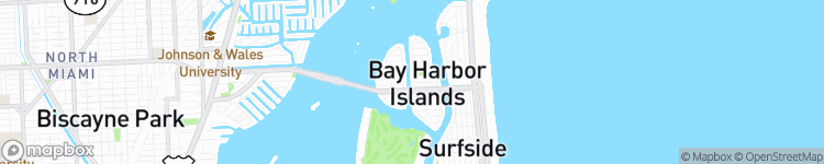 Bay Harbor Islands - map