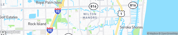 Wilton Manors - map