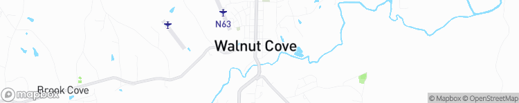 Walnut Cove - map
