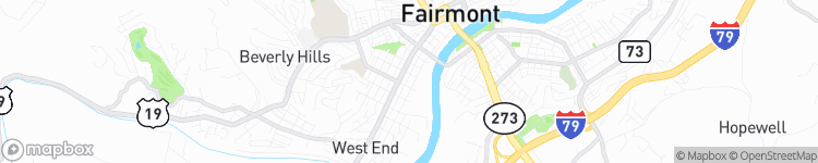 Fairmont - map