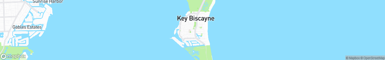 Key Biscayne - map