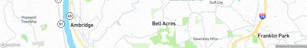 Bell Acres - map