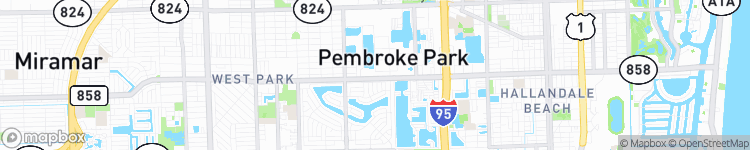 Pembroke Park - map