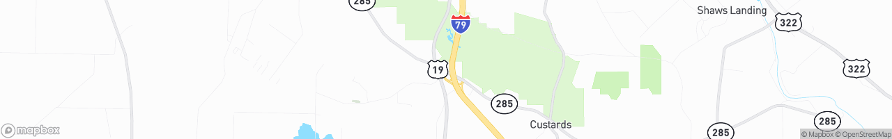 Geneva Truck Stop LLC - map