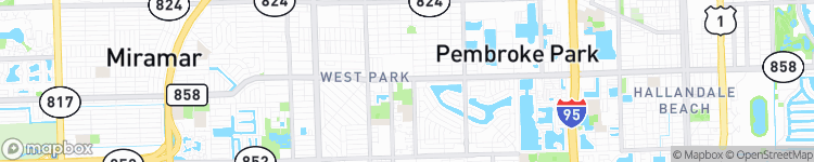 West Park - map