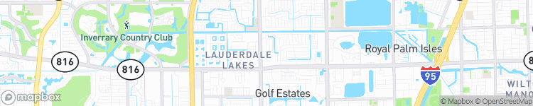 Lauderdale Lakes - map