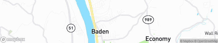 Baden - map