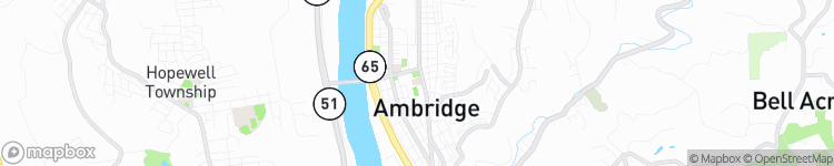 Ambridge - map