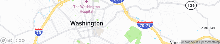 East Washington - map