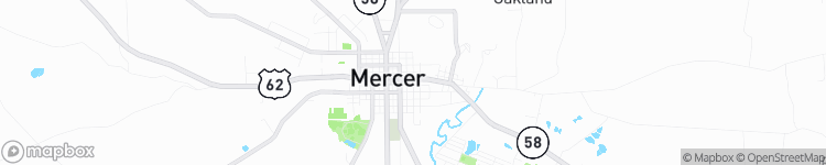 Mercer - map