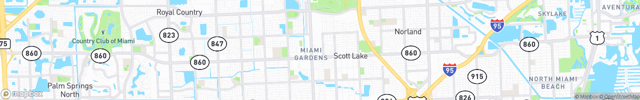 Miami Gardens - map