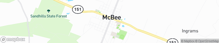 McBee - map