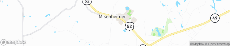 Misenheimer - map