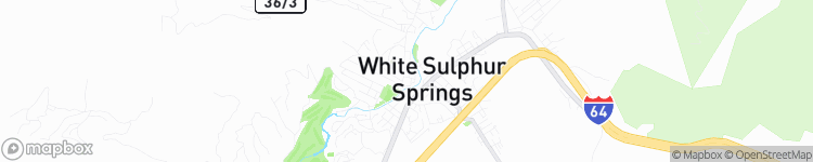 White Sulphur Springs - map