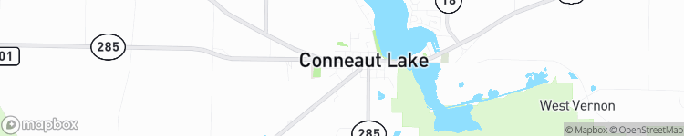 Conneaut Lake - map