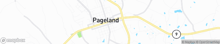 Pageland - map