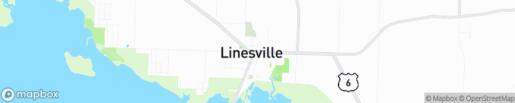 Linesville - map