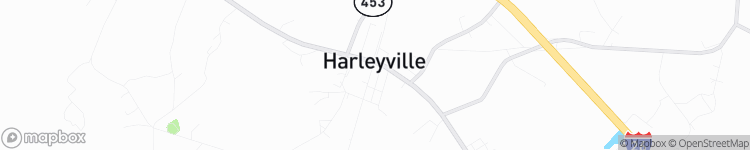 Harleyville - map