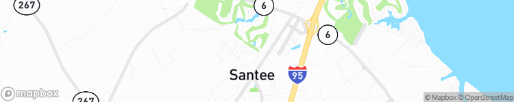 Santee - map