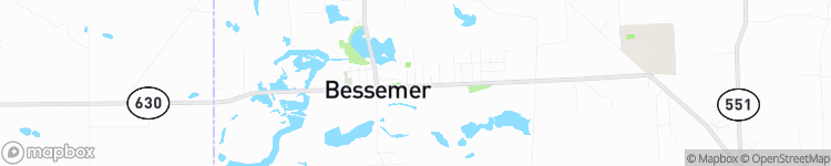 Bessemer - map