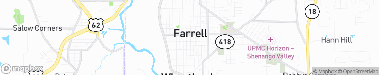 Farrell - map