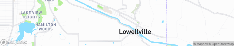 Lowellville - map
