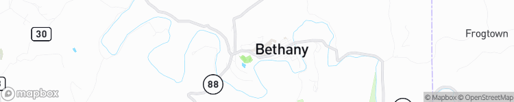 Bethany - map